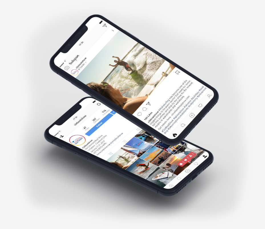 Cleveland Boat Show Instagram